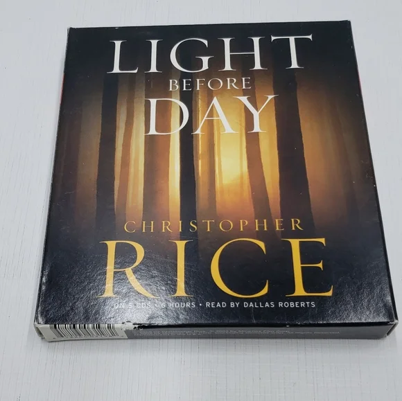 🔷️Audio CD Book Christopher Rice Light before Day - Picture 2 of 6